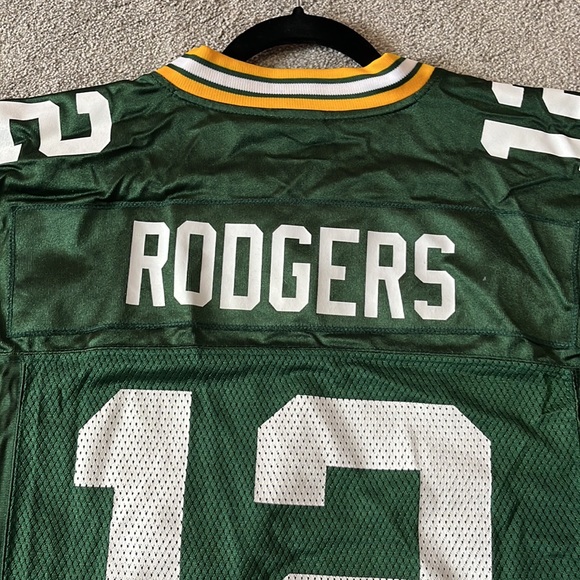 NFL On Field Aaron Rodgers 12 Greenbay Packers Jersey S - Picture 2 of 5